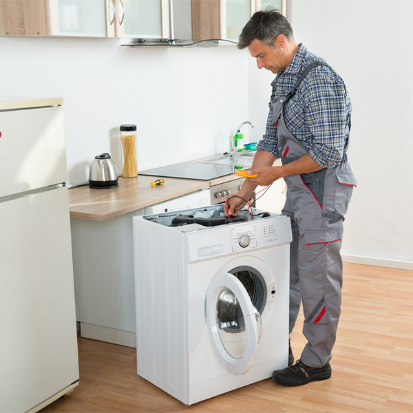 can you walk me through the steps of troubleshooting my washer issue in Douglas County WI